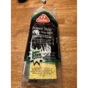 O-Cedar Microfiber Power Scrub Replacement Roller Mop Head Refill New Fits 213